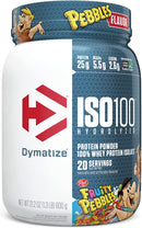 Dymatize ISO100 Hydrolyzed Whey Protein Isolate - Fruity Pebbles 1.3lbs - - Protein Powder