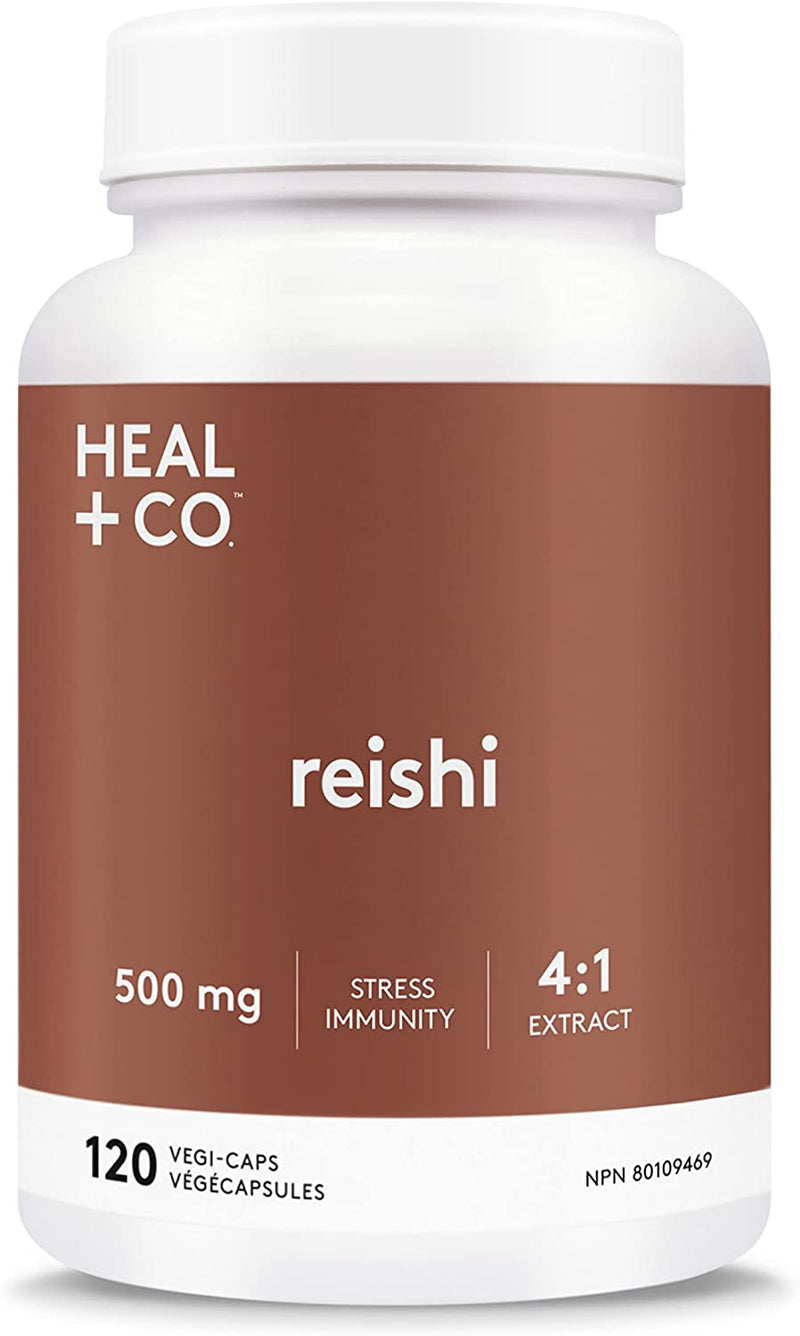 Heal + Co. Reishi (4:1) 500mg 120vcap