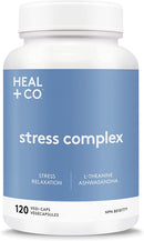 Heal + Co. Stress Complex - 120 vegetarian capsules - Herbals