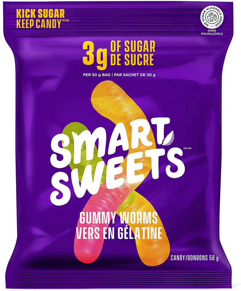 Smart Sweets Candy 50g / Gummy Worms