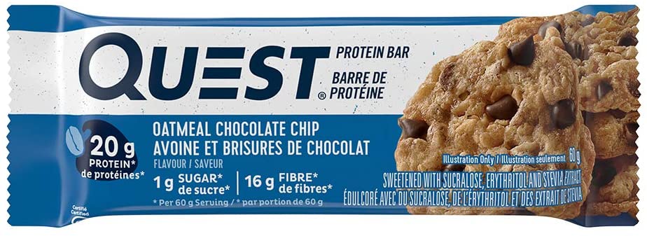 Quest Protein Bar 60g / Oatmeal Chocolate Chip