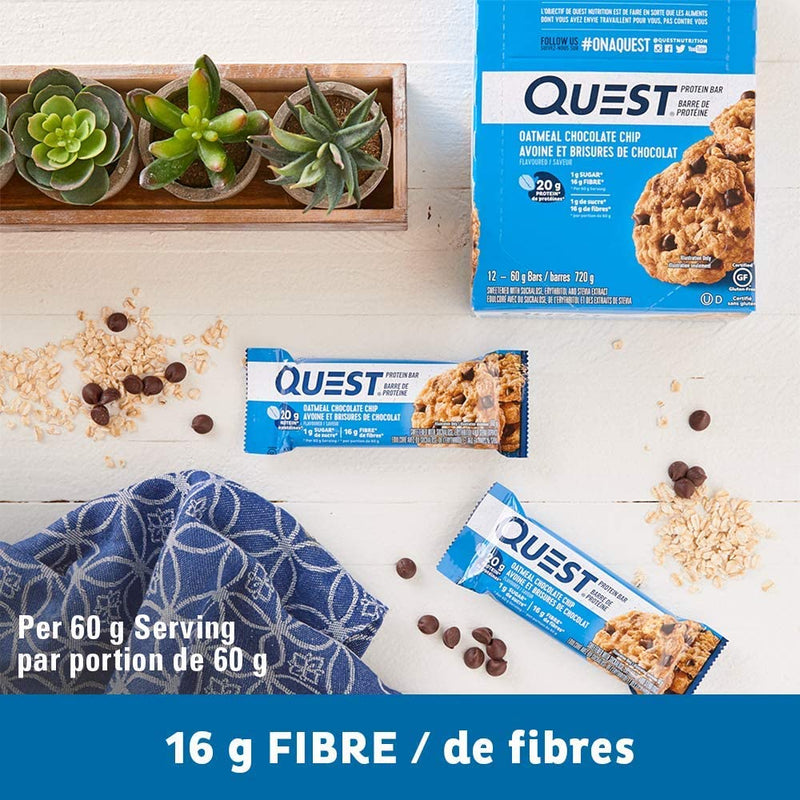 Quest Protein Bar 60g / Oatmeal Chocolate Chip