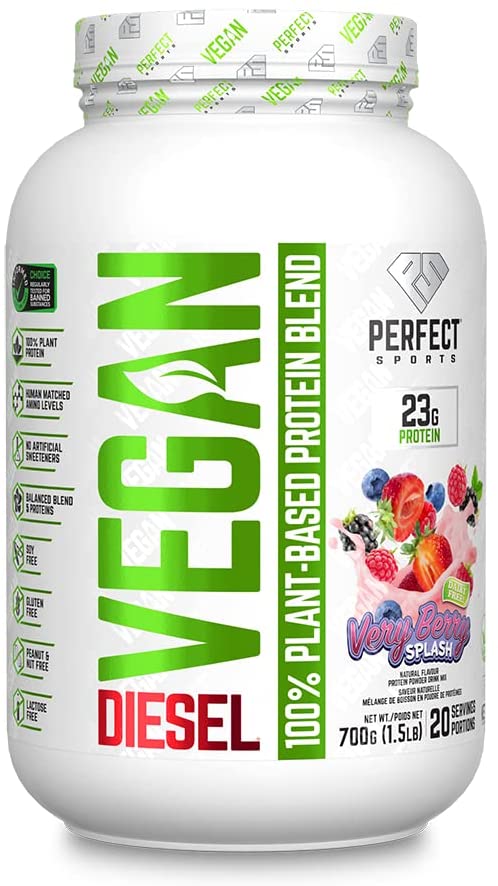 Diesel Vegan Protein 700g / Very Berry