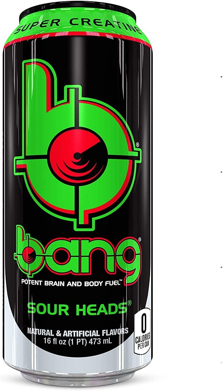 Bang Energy Drink SOUR HEADS / 12 x 473ml