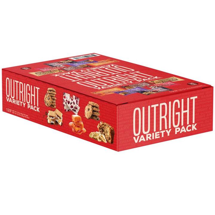 MTS OUTRIGHT PROTEIN BARS VARIETY PACK / 12