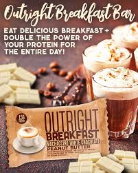 MTS OUTRIGHT PROTEIN BARS MOCHACCINO WHITE CHOCOLATE / 60g