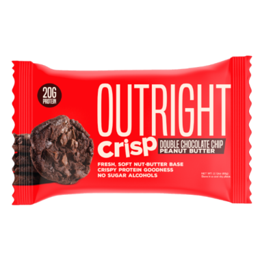 MTS OUTRIGHT PROTEIN BARS CRISP DOUBLE CHOCOLATE CHIP / 60g