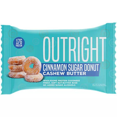 MTS OUTRIGHT PROTEIN BARS CINNAMON DONUT CASHEW BUTTER / 60g