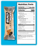 Built Bar Puffs - Churro Pack of 12 - - Protein snacks