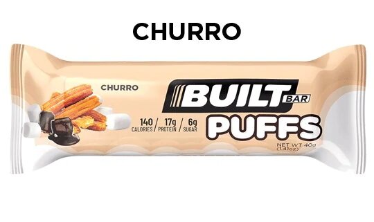 Built Puffs Churro / Pack of 12