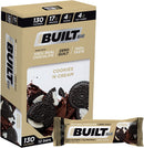 Built Protein Bar (12pack) - Cookies 'N Cream Pack of 12 - - Protein snacks