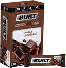 Built Protein Bar (12pack) - Double Chocolate Pack of 12 - - Protein snacks