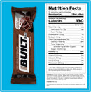 Built Protein Bar (12pack) - Double Chocolate Pack of 12 - - Protein snacks