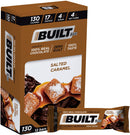 Built Protein Bar (12pack) - Salted Caramel Pack of 12 - - Protein snacks