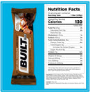 Built Protein Bar (12pack) - Salted Caramel Pack of 12 - - Protein snacks