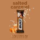 Built Protein Bar (12pack) - Salted Caramel Pack of 12 - - Protein snacks