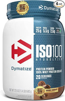Dymatize ISO100 Hydrolyzed Whey Protein Isolate - Chocolate 1.3lbs - - Protein Powder
