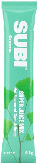 SUBI Super Juice Mix - Unflavored 20 individual sachets (6.6g) - Superfoods