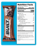 Built Protein Bar - Coconut 50g - - Protein snacks