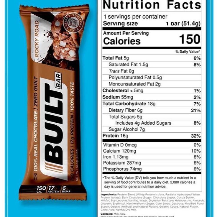 Built Protein Bar 50g / Rocky Road