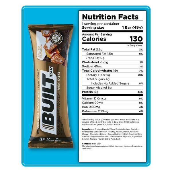 Built Protein Bar 50g / Salted Caramel