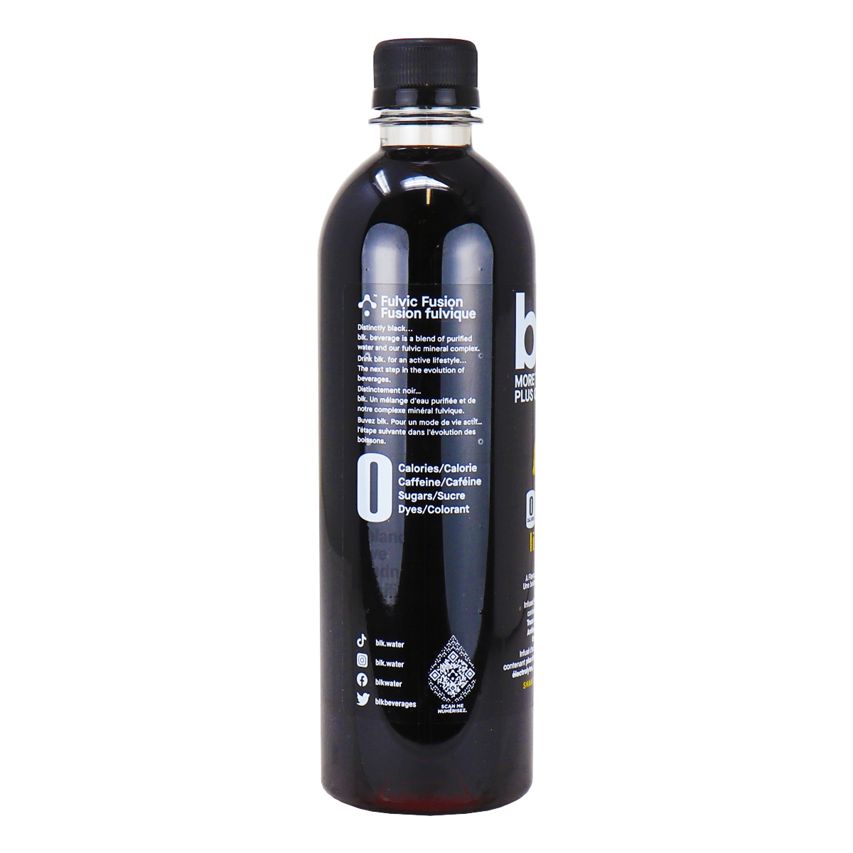Schwarz. Alkalisches Wasser mit pH-Wert 8,0+