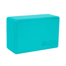 Yoga Design Lab Foam Block - 15.25 cm x 23 cm x 10 cm Aqua Sky - Yoga Block