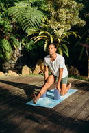 Yoga Design Lab Foam Block - 15.25 cm x 23 cm x 10 cm Aqua Sky - Yoga Block