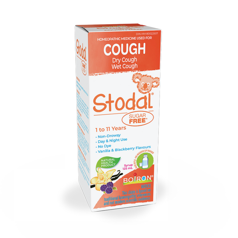 Boiron Stodal Cough Syrup Sugar Free 125ml