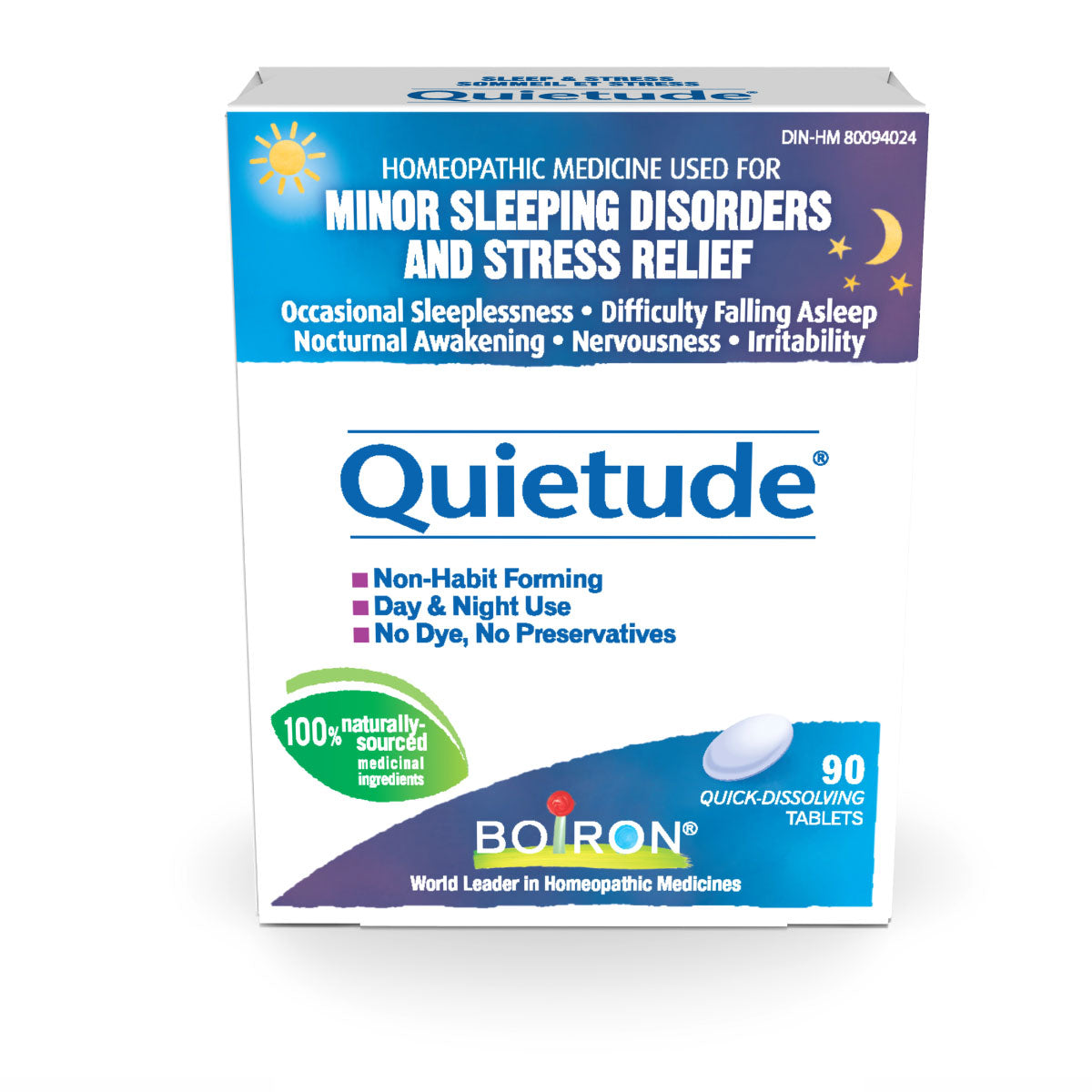 Boiron Quietude 90 quick-dissolving tablets