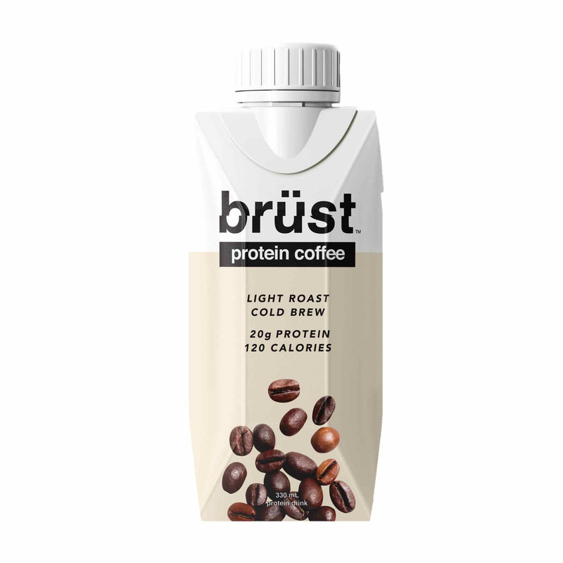 Brüst Cold Brew Protein Coffee - Light Roast (12x330ml)