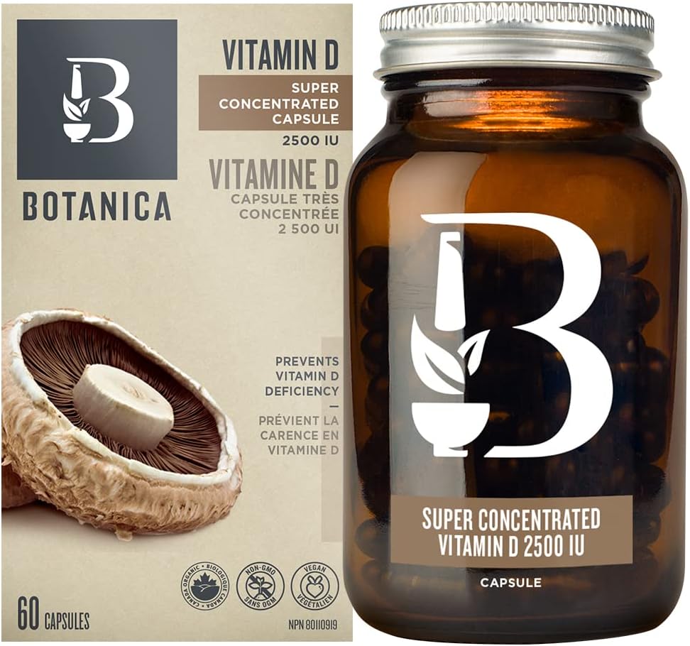 Botanica Super Concentrated Vitamin D 60 caps