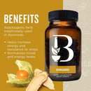 Botanica Ashwagandha 350mg - 60 capsules - Adaptogen