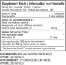 Botanica Ashwagandha 350mg - 60 capsules - Adaptogen