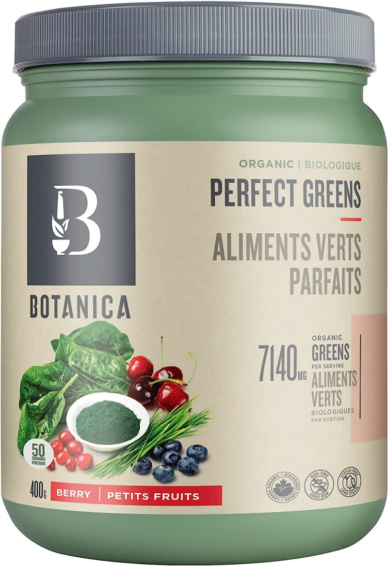 Botanica Perfect Greens Organic 400g / Berry