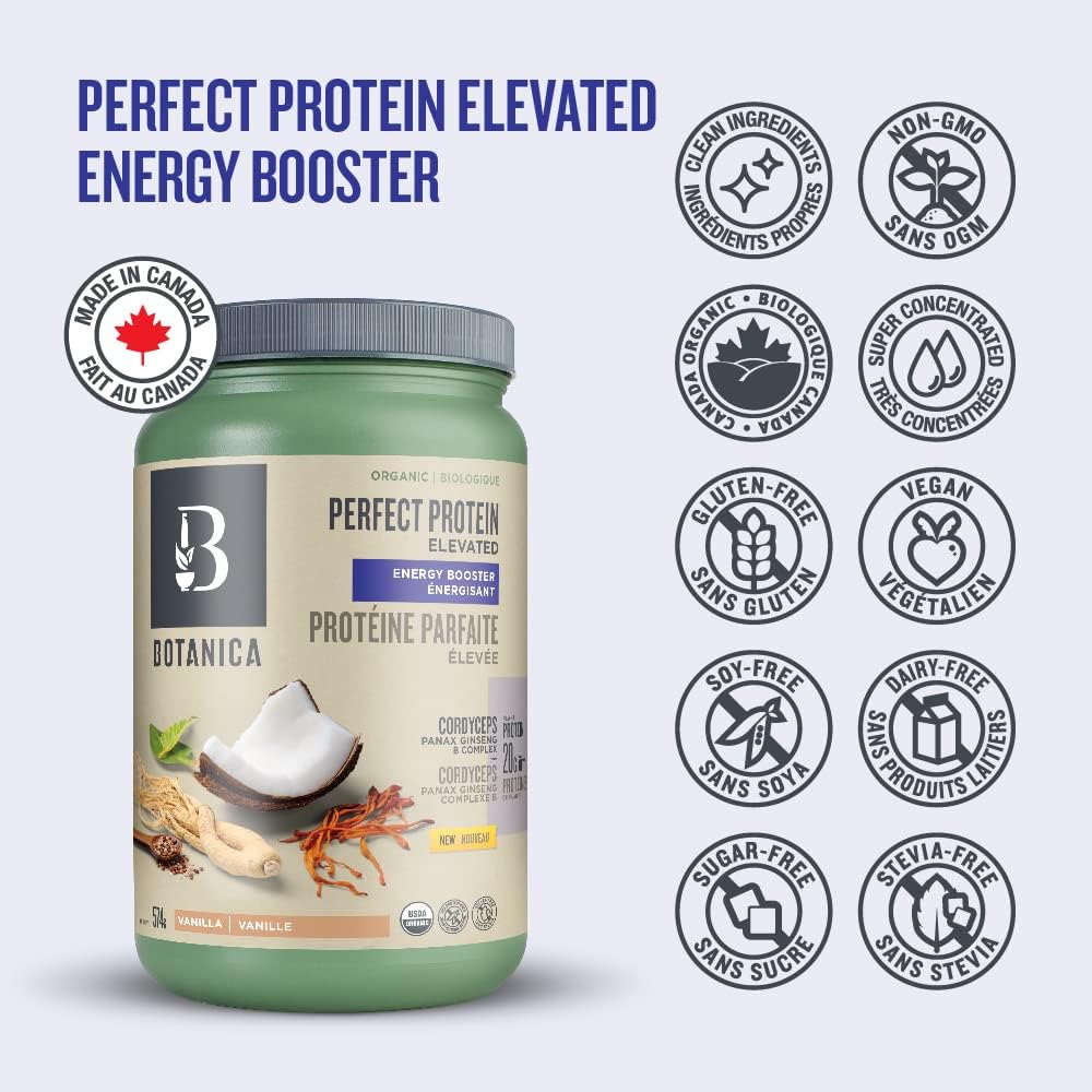 Botanica Perfect Protein Elevated  Energy Booster 574 g