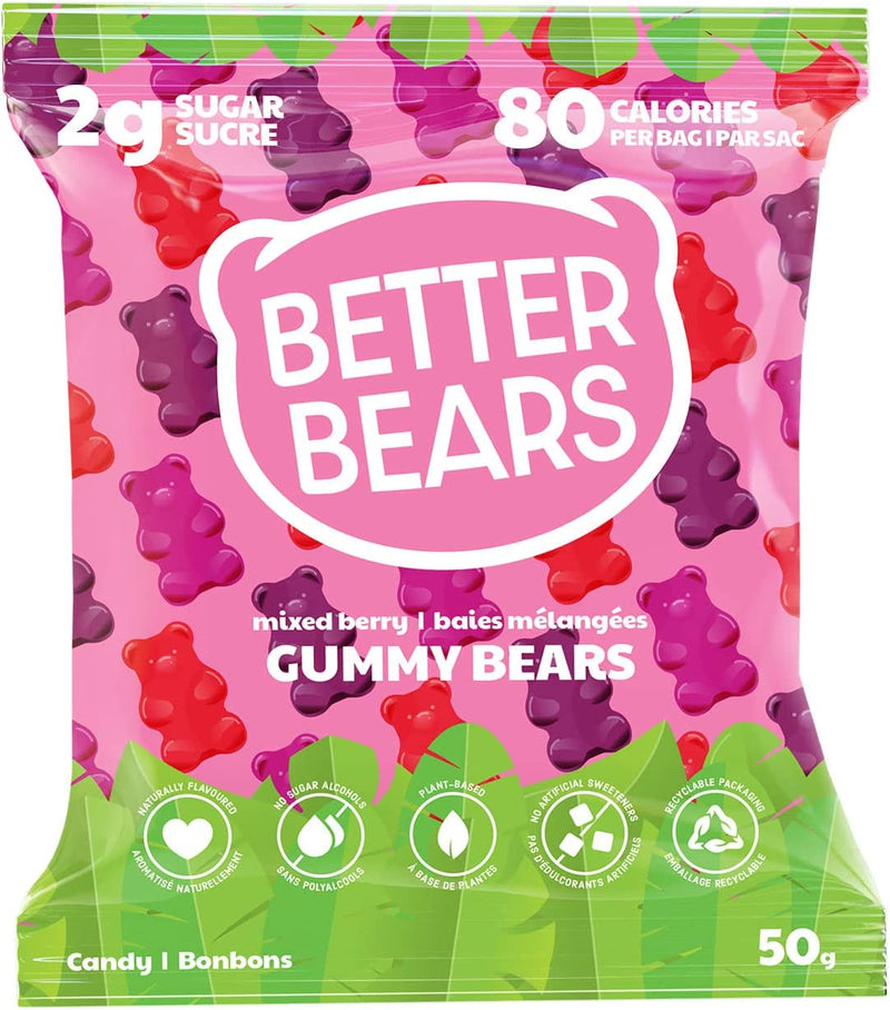 Better Bears Gummies Packof 12 / Mixed Berry
