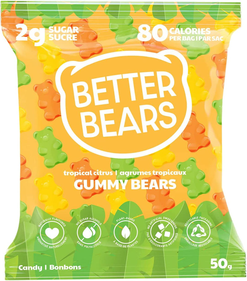 Better Bears Gummies Packof 14 / Tropical Citrus