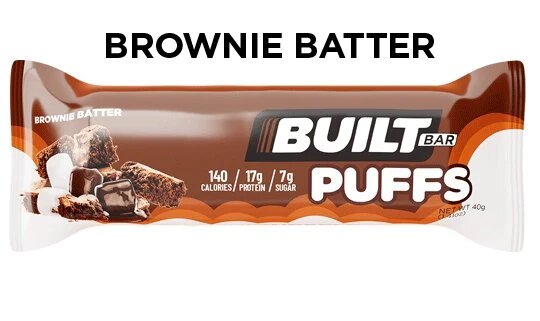Built Puffs Brownie Batter / Single Bar