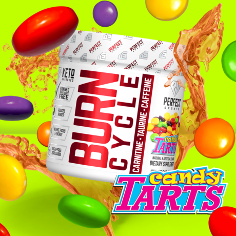 BURN CYCLE: Thermogenic 144g / Candy Tarts