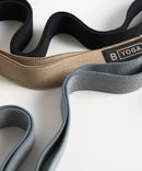 B YOGA Body Bands - Black-Shadow-Cacao - Exercise Bands