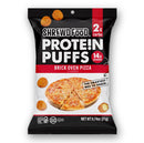 Shrewd Food Protein Puffs - Brick Oven Pizza - - Protein snacks