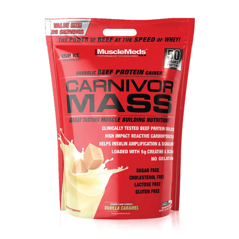 Carnivor Mass (Beef Protein) Vanilla Caramel / 10lb