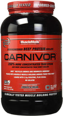 MuscleMeds Carnivor (Beef Protein) - Cookies & Cream 2lb - - Protein Powder