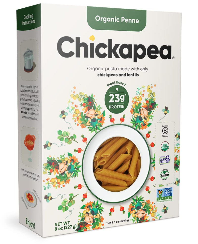 Chickpea Organic Chickpea & Lentil Pasta Penne / 227g