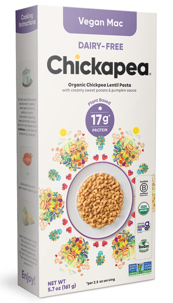 Chickpea Organic Pasta Vegan Mac 161g