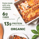 Chickapea Organic Chickpea & Lentil Pasta - Shells 227g - - Pasta