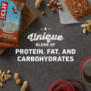 CLIF Energy Bars (70% organic) - Chocolate Almond Fudge 12 pack x 68g - Protein snacks