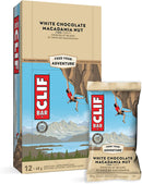 CLIF Energy Bars (70% organic) - Chocolate Peanut Crunch 12 pack x 68g - Protein snacks