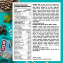 CLIF Energy Bars (70% organic) - Cool Mint Chocolate (w Mint Icing) 12 pack x 68g - Protein snacks